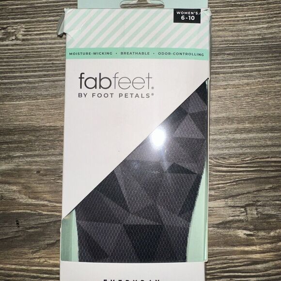 Fab Feet by Foot Petals Washable Terry Cloth Comfort Insoles Women's 6-10. 16 - Picture 3 of 5